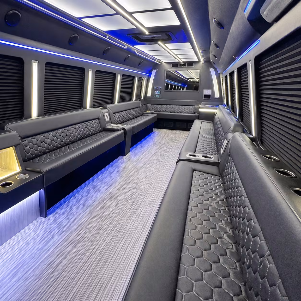 philadelphia party bus interior